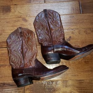 Dan Post Vintage Exotic Lizard Size 10D